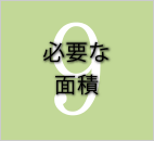 必要な面積