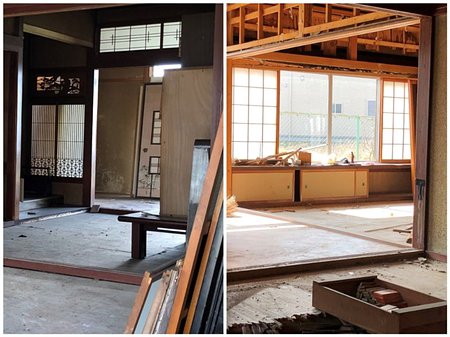 空き家解体　古家解体　土地　富山市
