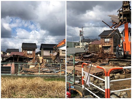 空き家解体　古家解体　土地　富山市