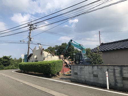 解体工事　解体作業　空き家　富山