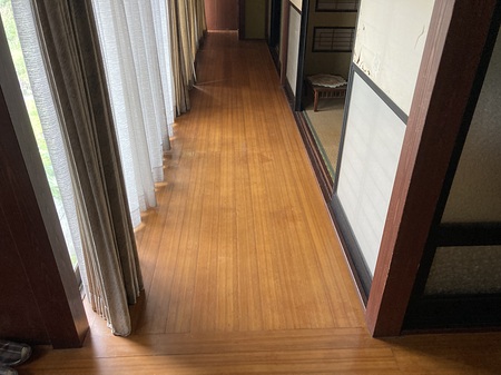 リフォーム　床張り