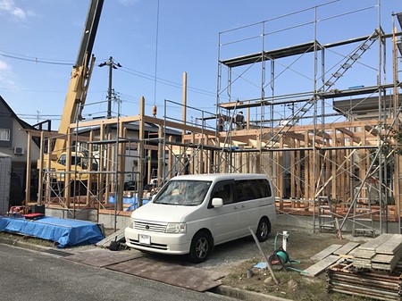 新築一戸建て　注文住宅　建て方　富山市　工務店