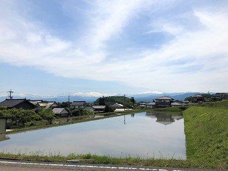 土地　富山市八尾町　高台　田舎