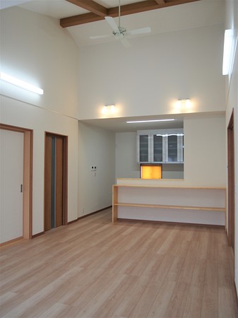 新築　平屋建て　注文住宅　LDK　リビングダイニング